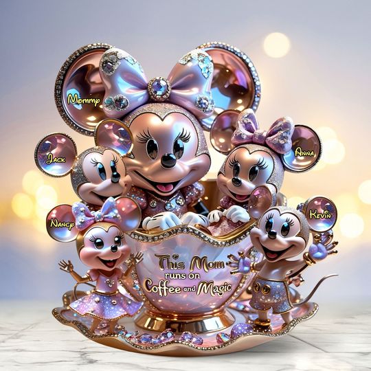 Discover Mouse Mom Plaque - Personalized Gifts For Mom