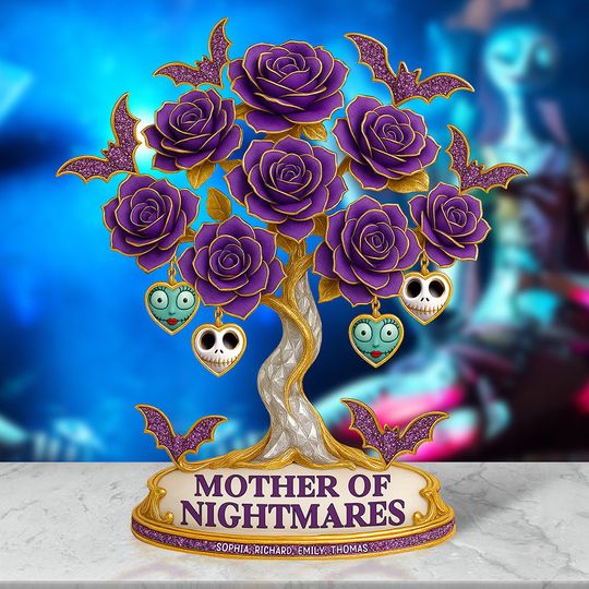 Discover Mom Flowers Acrylic Plaque - Personalized Gifts For Mom