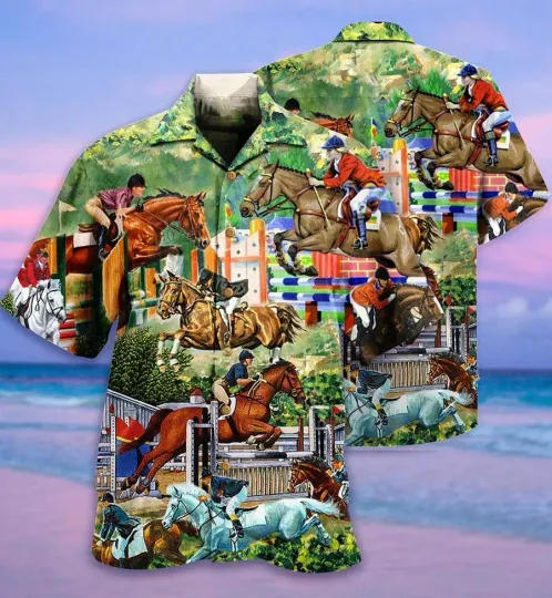 Discover Horse Hawaiian Shirt For Summer   Horse And Human Hawaiian Shirt   Perfect Gift