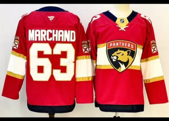 Discover Brad Marchand Florida Home Breakaway Jersey - Red