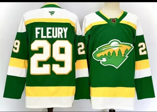 Discover Marc-Andre Fleury Minnesota Wild Alternate Breakaway Stitched