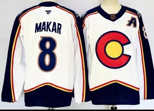 Discover Cale Makar Colorado 2.0 Retro Jersey