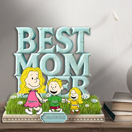 Discover Personalized Gift For Mom Plaque, Best Mom