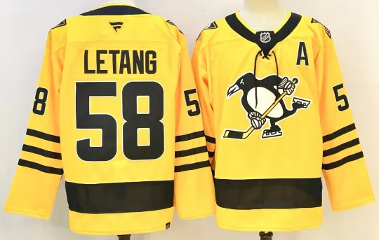 Discover Men's Kris Letang Pittsburgh Alternate Breakaway Hockey Jersey
