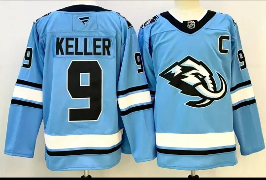 Discover Clayton Keller #9 U,ttah Hockey Stitched Blue