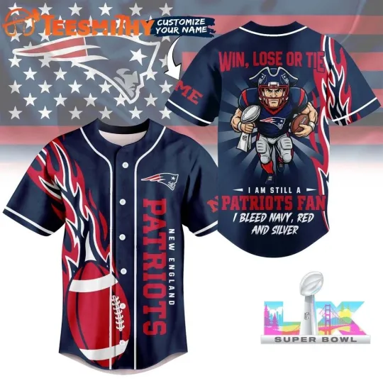 Discover Patriot 2026 football Football Fan Till I Die Baseball Jersey