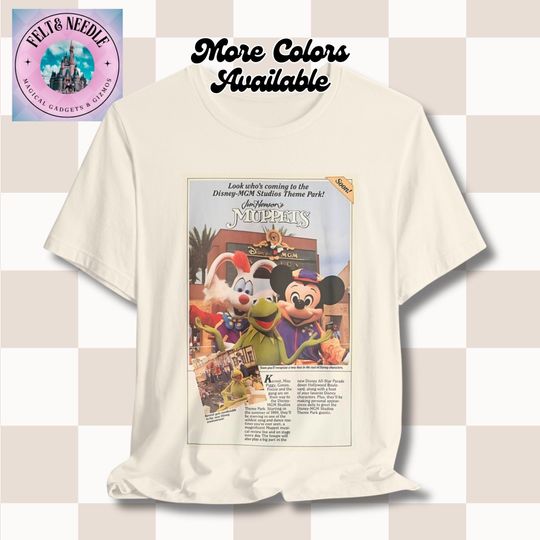 Discover Vintage Muppets T-Shirt | Retro MGM Studios Disney World Tee | Unisex Cotton