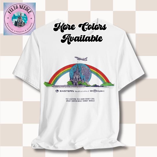 Discover Vintage Walt Disney World Tee, Retro Epcot Shirt, Cinde's Castle T-Shirt, Monorail Apparel, Spaceship Earth Top