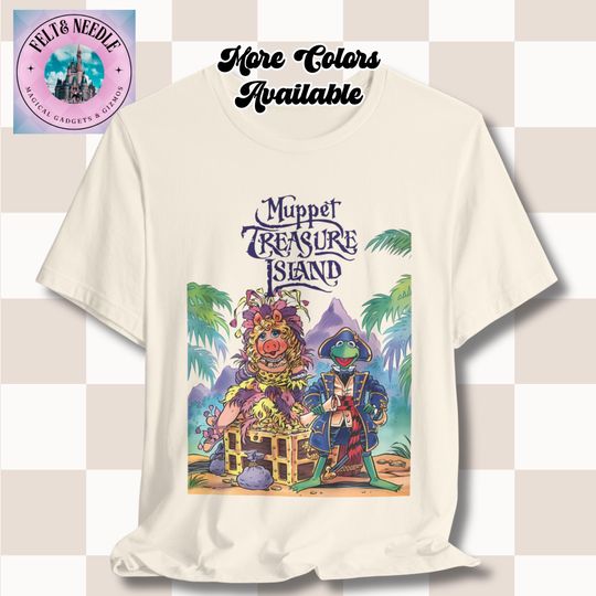 Muppet Treasure Island Kermit and Miss Piggy Tee, T-Shirt