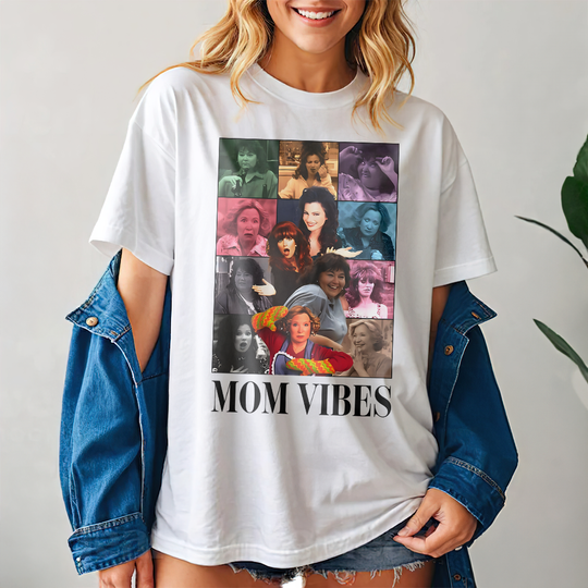 Discover Gifts For Mom Shirt 06ohpu130125 Mom Vibes, Funny Movie