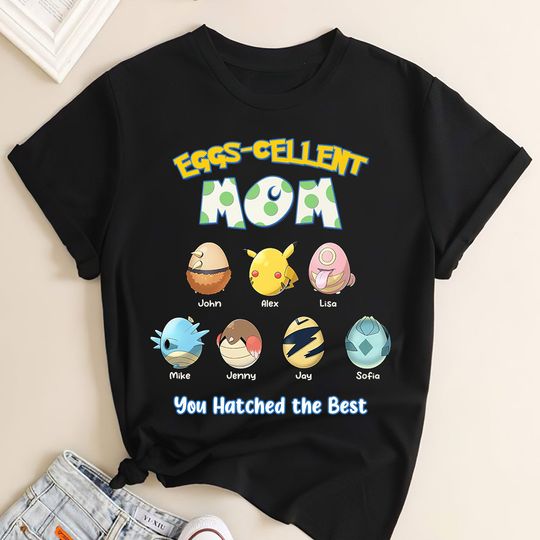 Discover Personalized Gifts For Mom Shirt Eggs Mom