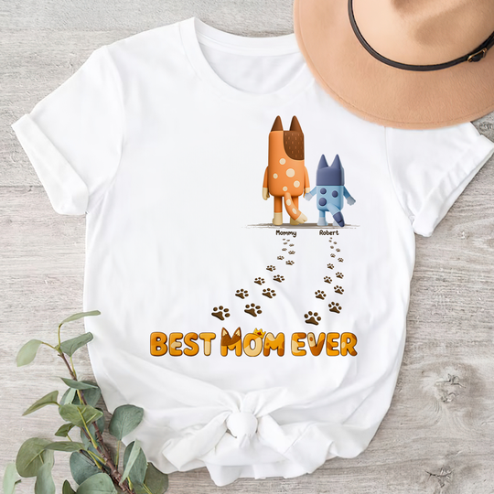 Dog Mom Shirt - Personalized Gifts For Mom