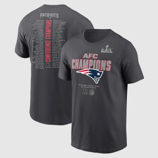Discover New England 2025 Champions Roster T-Shirt