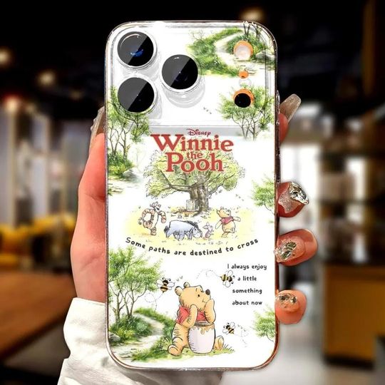 Discover Winnie The Pooh Phone Case, Pooh Bear Phone Case, Pooh And Friends Phone Case, Pooh Cover, Disney Cartoon Phone Case, Movie Lover Gifts