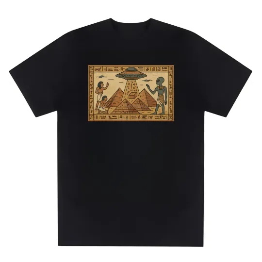 Discover Ancient Aliens Comfort Colors T-Shirt – UFO Pyramid Conspiracy Tee