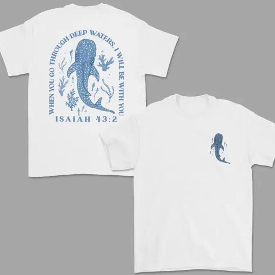 Discover Whale Shark Tshirt,Beachy Shirt,Shark Shirt,Jesus T-shirt,Beachy Tee,Beachy Tee