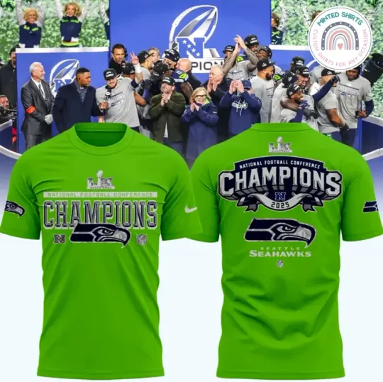 Discover Seattle Seahawk Champions Locker Room Trophy 3D T-shirt