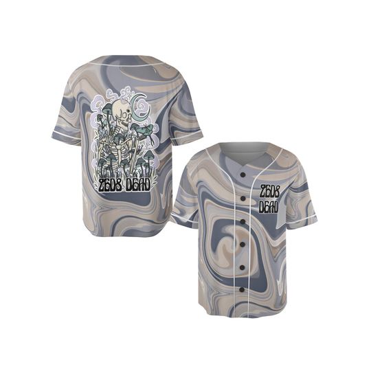 Discover Zeds Rave Jersey, Trippy Baseball Shirt