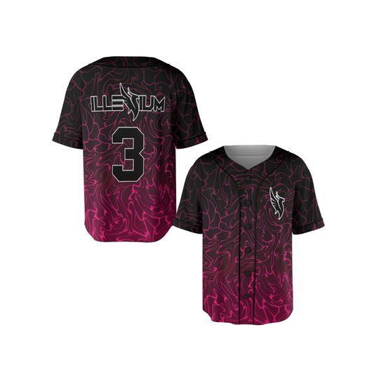 Discover Illenium Rave Baseball Jersey, Edm Festival Shirt