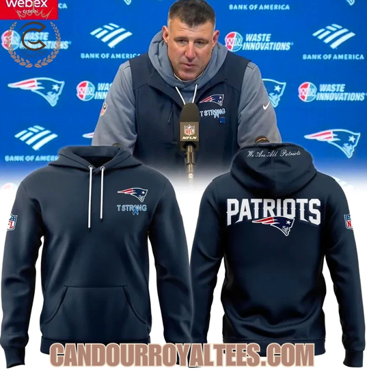 Discover New England Patriott T Strong 3D Printed Hoodie