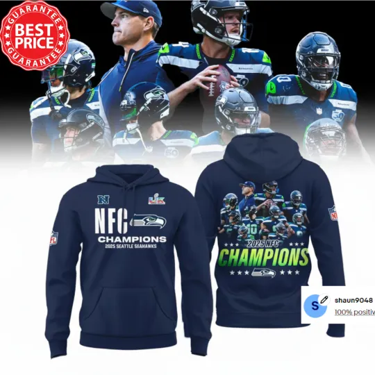 Discover Seattle Seahawks NFC Division Champions 2026 Hoodie Shirt