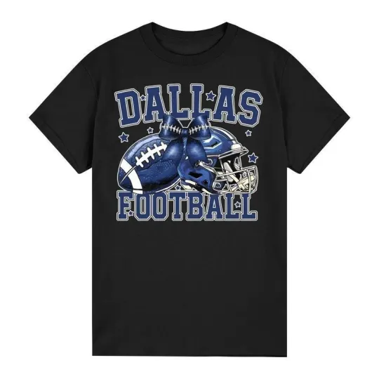 Discover Dallas Football Cowboy Football T-Shirt