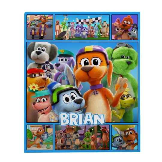 Discover Personalized Go Dog Go Blanket, Go Dog Go Blanket, Baby Blanket, Custom Blanket