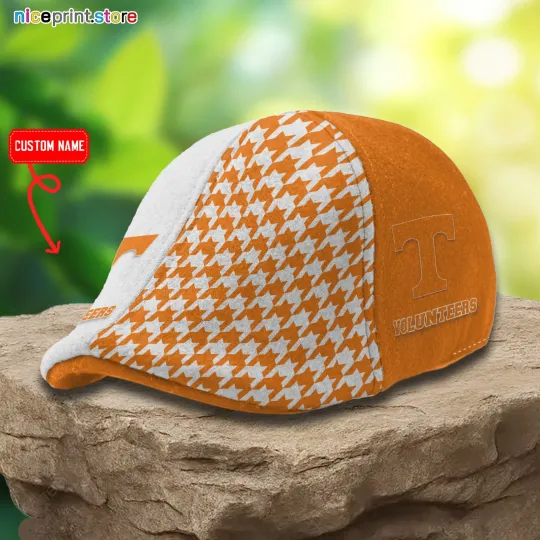 Tennessee Team Volunteers Ivy Cap Volunteers 6 Panel Hat NCAA Flat Cap for men