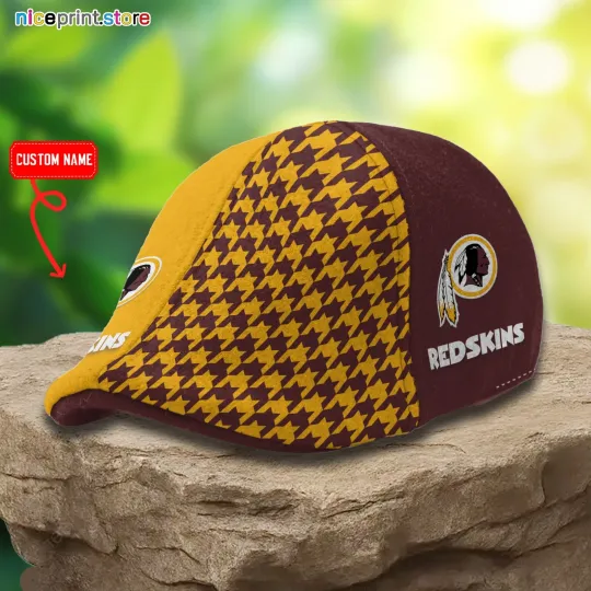 Discover Washington Team Redskins Ivy Cap Redskins Newsboy Cap football Golf Cap football Flat Cap