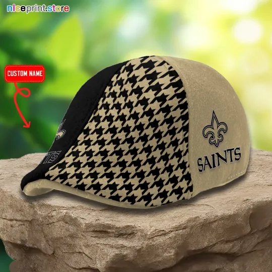 Discover New Orleans Team Saints Ivy Cap Saints Newsboy Cap football Golf Cap football Flat Cap
