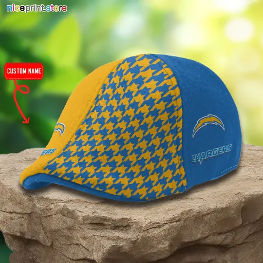 Discover Los Angeles Team Chargers Ivy Cap Chargers Newsboy Cap football Golf Cap football Flat Cap