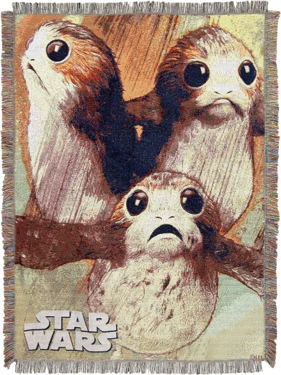 Northwest Star Wars Woven Tapestry Throw Blanket, 48" x 60", Little Guys