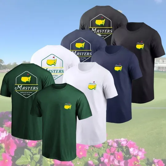 Discover Master Shirt Augusta National Golf Club Tournament T-Shirt for Golfers