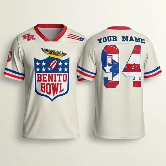 Discover Personalized Team Benito 94 Jersey, Custom Name Benito Bowl