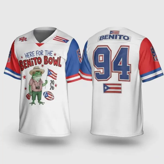 Discover Puerto Rico Mesh Jersey, #94 Sports Jersey Shirt, Halftime Jersey