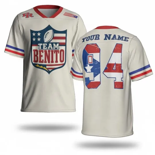 Discover Personalized Here For The Benito Bowl Jersey, Team 2026 Game Day