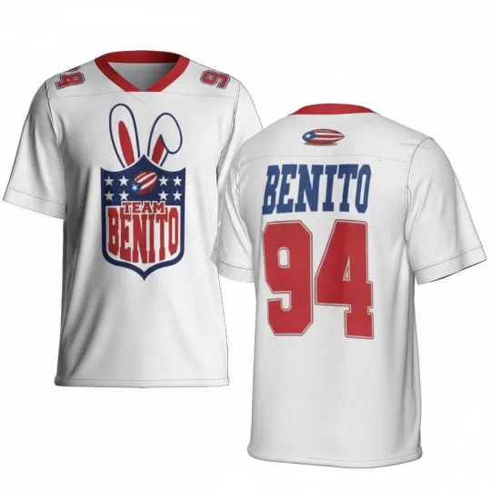 Discover Team Benito 94 Bowl Jersey Shirt, Puerto Rican Football Jersey