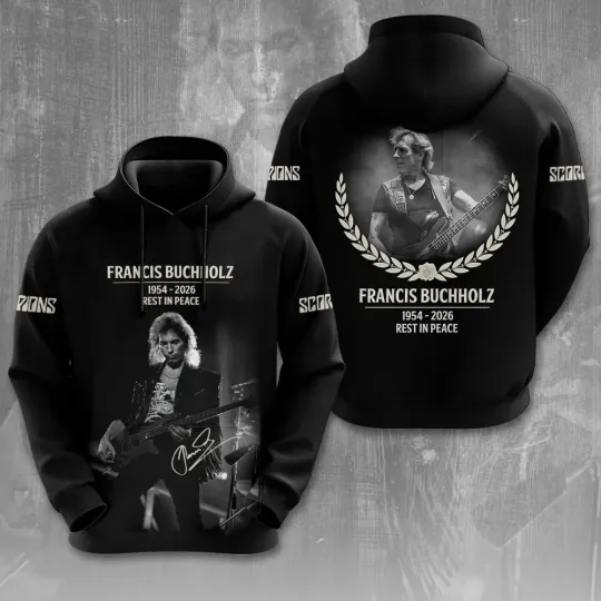 Discover Buchholz x Scorpions 3D Hoodie