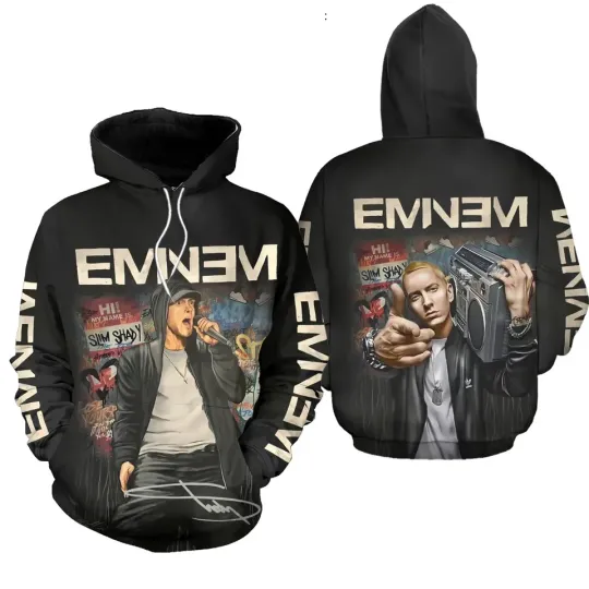 Eminem 3D Hoodie