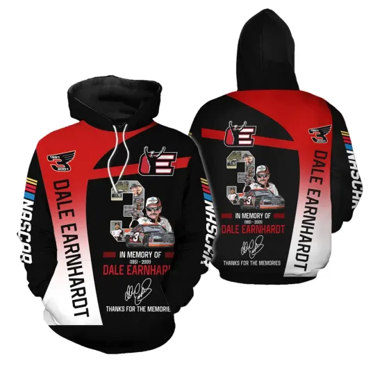Discover Dale Earnhardt 3D Hoodie