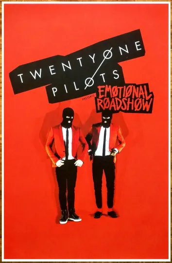 Discover Pilotss Band Emotional Roadshow 2016 Tour Premium Matte Vertical Poster Rare Breach 21P