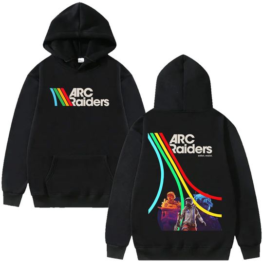 ARC Raiders Graphic Hoodies Video Game for Men Women Clothe Long Sleeve Hooded Streetwear Unisex Casual Sweatshirts High Street