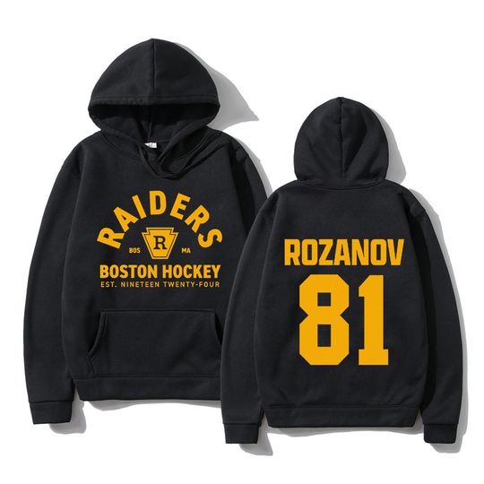 Llya Rozanov 81 Bos Raiders Hoodie Heated Rivalry TV Show Men/women Hoodies Harajuku Winter Clothes Pullover Sweatshirt Vintage