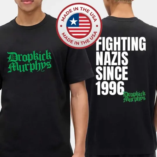 Discover Michael Fanone Wearing Dropkick Murphys Fighting Nazis Since 1996 T-Shirt