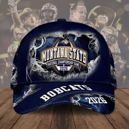 Discover Montana State Bobcats Football Classic Cap