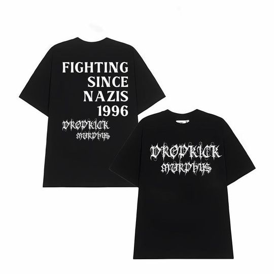 Discover Vintage Dropkick Murphys T-shirt, Fighting Nazis Since 1996, Dropkick Murphys T-Shirt