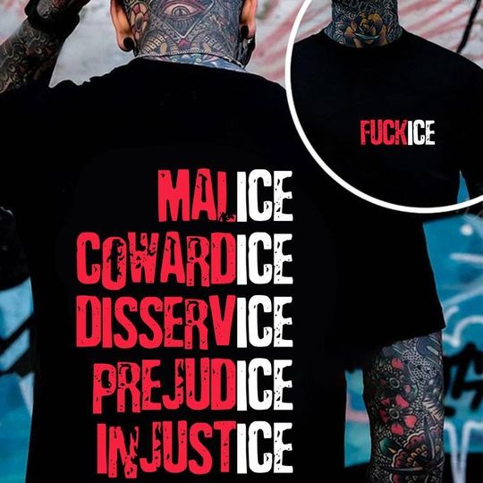 Discover Fck Ice, Anti Ice Rally Shirt, Pro Immigration , Abolish Ice Shirt, Resist Fascism, Anti Nationalism Tee
