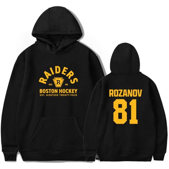 Discover Heated Rivalry Rozanov 81 Merch Hoodie Women Men Long Sleeve Sweatshirt Fashion Pullover Clothes