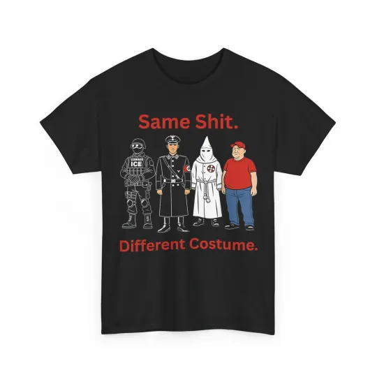 Discover Same Different Costume Shirt, Satirical Character Art Women Men T-Shirt