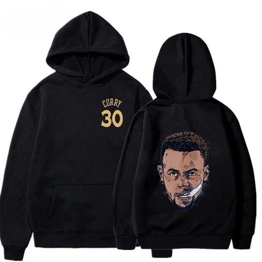 2025 Autumn Winter Men's Women's Basketball Enthusiasts' Clothing Stephen Curry Adult Hoodie Plus Cotton Loose Plus Size Hoodie